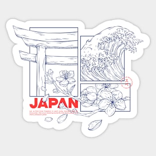 Japanese icon Sticker